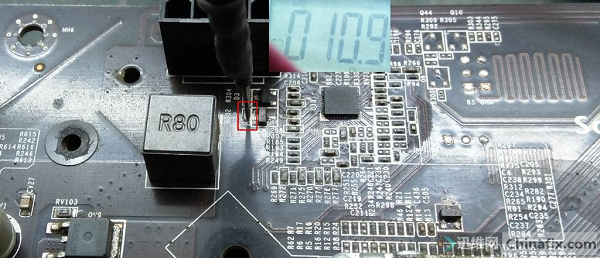 迅维培训学员分享:七彩虹C.B85AK V21主板开机不显示维修 图2