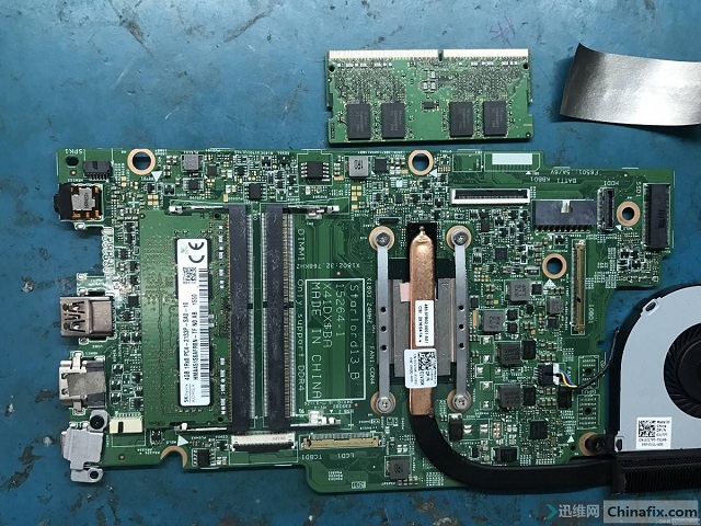 迅维远程学员分享:DELL 13-7378笔记本触发0.13左右掉电维修 图11