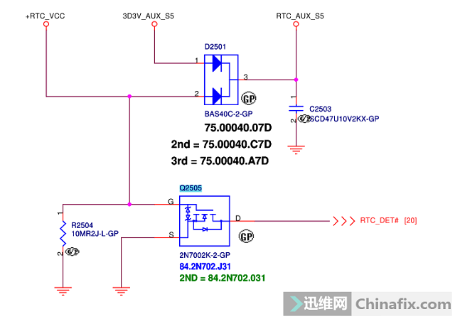 迅维远程学员分享:DELL 13-7378笔记本触发0.13左右掉电维修 图15
