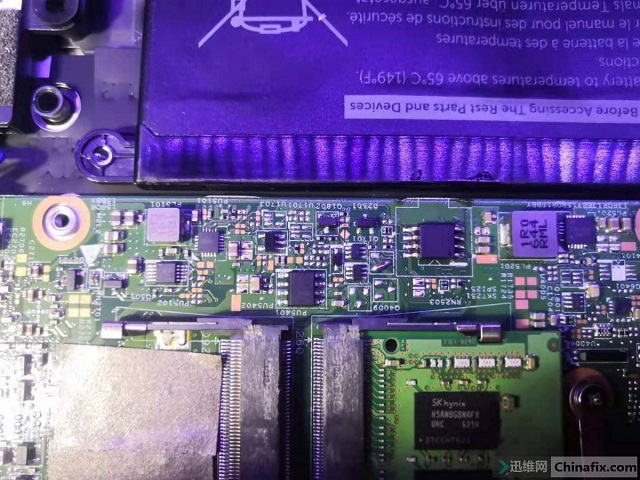迅维远程学员分享:DELL 13-7378笔记本触发0.13左右掉电维修 图16