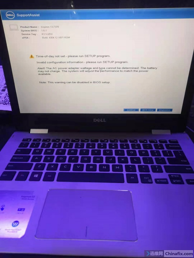 迅维远程学员分享:DELL 13-7378笔记本触发0.13左右掉电维修 图18