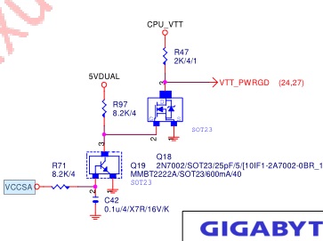 技嘉GA-H61M-S1主板反复重启维修 图3