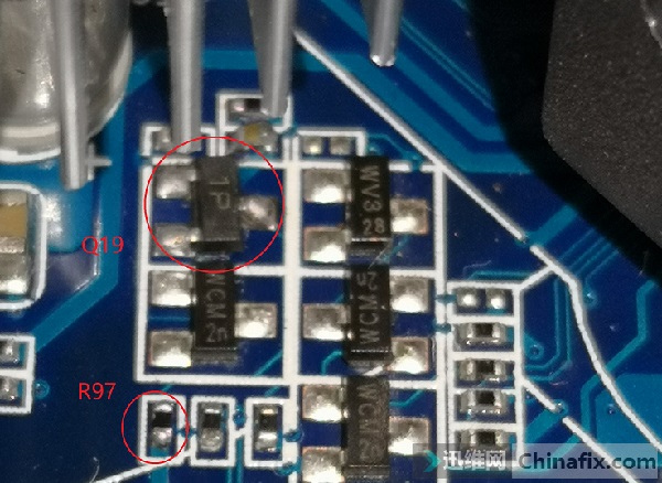 技嘉GA-H61M-S1主板反复重启维修 图4