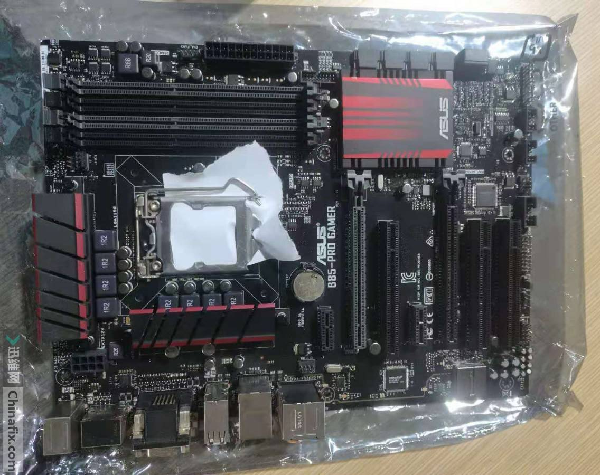 迅维培训学员分享:咸鱼收华硕B85-PRO GAMER主板不认硬盘维修 图1