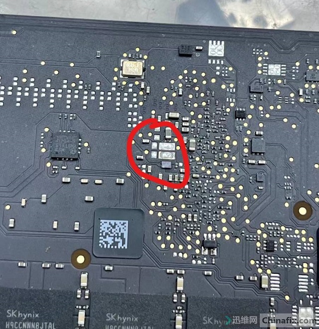 迅维实地学员分享:二修Mac Air A1466笔记本不开机 图6