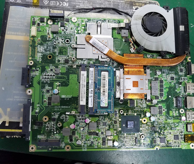 迅维学员分享:Acer 5280T进水触发到显示要1分钟维修过程 图1