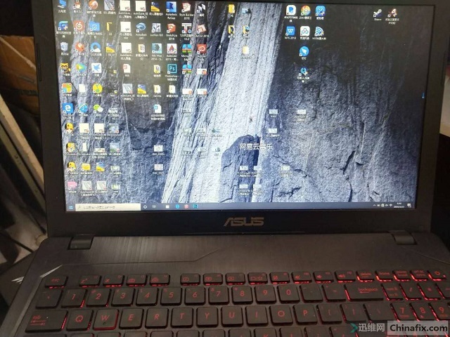 迅维实地学员分享：华硕Asus GL553VW_2.0笔进水不开机维修 图6