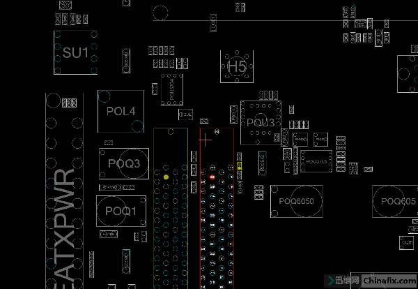 迅维培训学员分享:华硕M4N68主板不跑码维修 图1