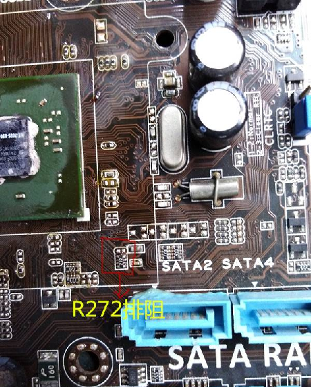 迅维培训学员分享:华硕M4N68主板不跑码维修 图3