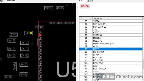 惠普TPN-Q194笔记本开机灯亮一下就掉电维修 图8