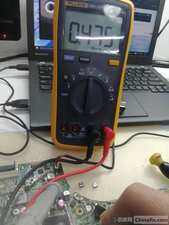 迅维实地学员分享:机械革命NTSN1521不开机维修 图4