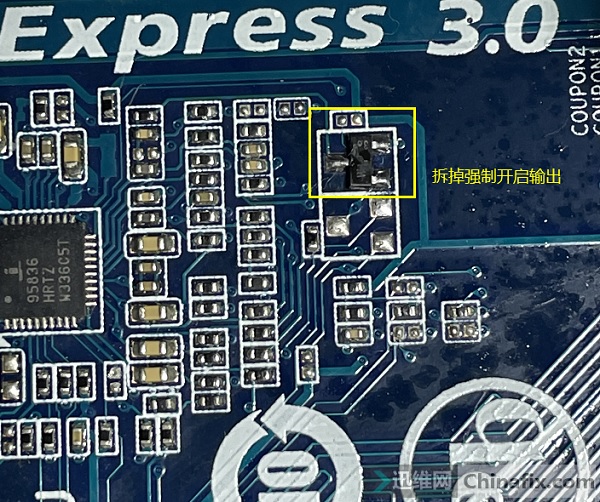 迅维培训学员分享:技嘉GA-H61M-DS2主板触发掉电反复重启维修 图1
