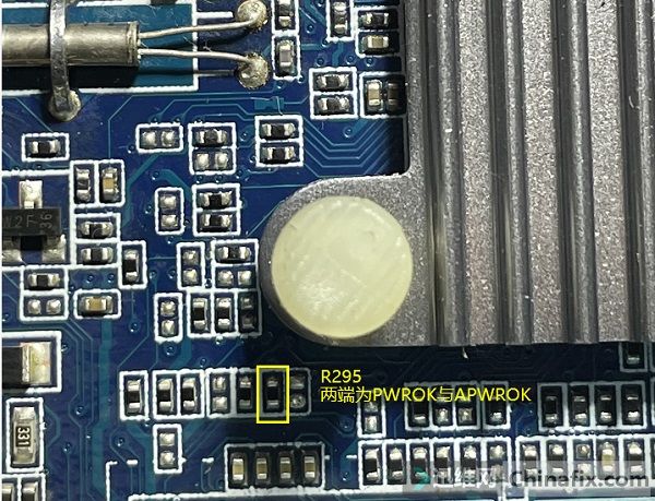 迅维培训学员分享:技嘉GA-H61M-DS2主板触发掉电反复重启维修 图4