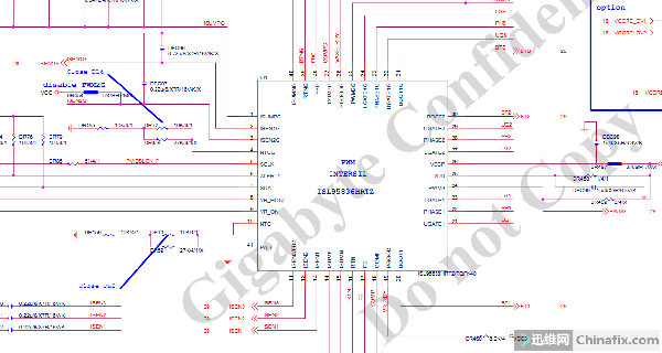 技嘉GA-H61M-S1主板触发不显示无CPU供电维修 图3