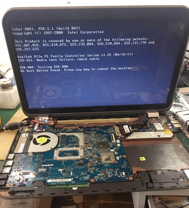 迅维实地学员分享：DELL 5525笔记本不开机维修