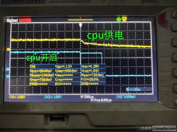 迅维培训学员分享：v星B250M PRO-V主板掉电维修 图2