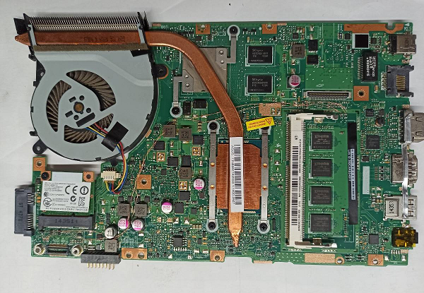 ASUS X455LD笔记本电脑usb接口全部失效维修 图16
