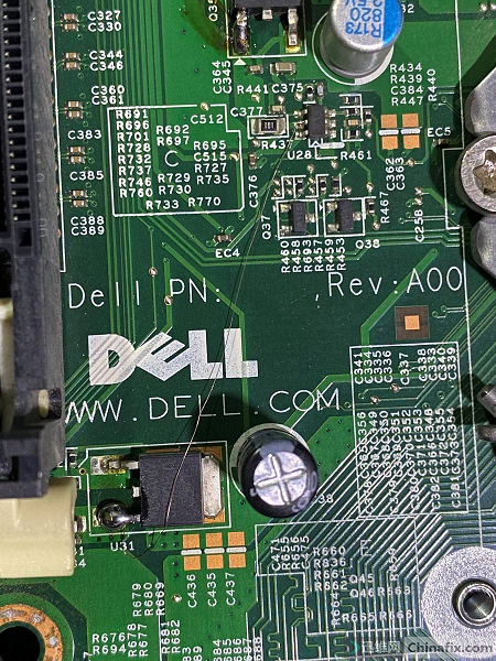 迅维培训学员分享：DELL H61主板不跑码维修 图2