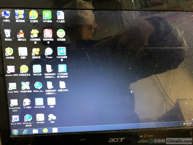迅维实地学员分享：Acer 4738G笔记本触发掉电维修