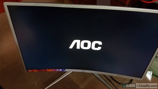 AOC 236LM00032冠捷曲面显示器上电无反应维修 图4