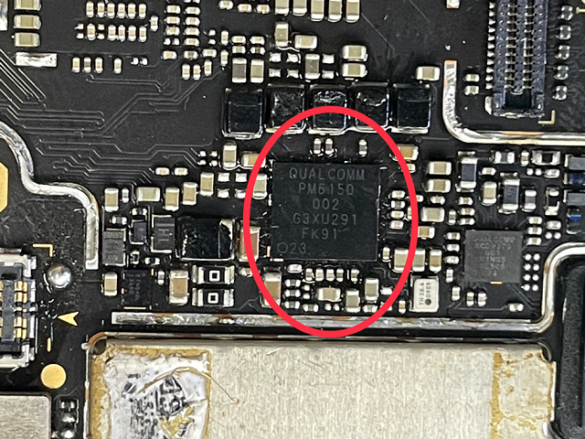 红米Note7 Pro手机无法开机，开机显示充电图标维修 图4