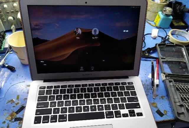 迅维远程学员分享：MacBook A1466笔记本单用电池不触发维修