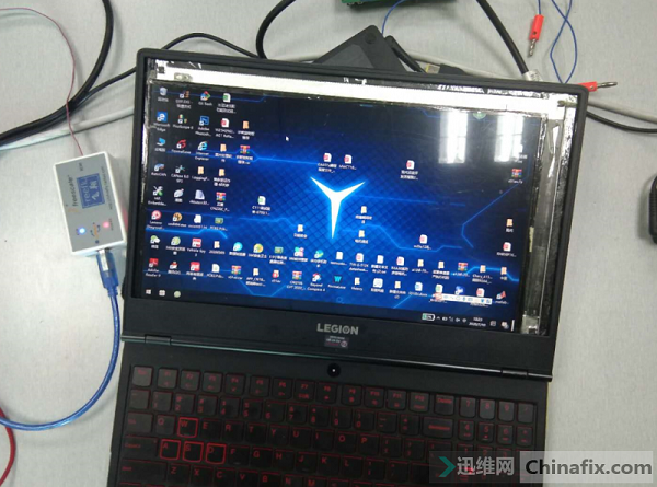 Lenovo Y7000 notebook water damage boot screen is black or frozen repair