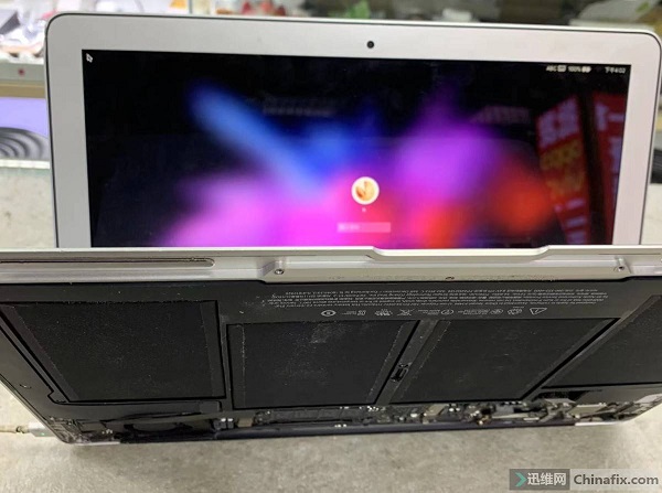 苹果MacBook Air A1466笔记本触发掉电维修 图16