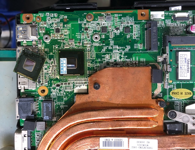 Shinelon T1 Notebook Won't Turn On repair