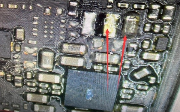 红米Note8手机进水开机屏幕不显示维修 图6