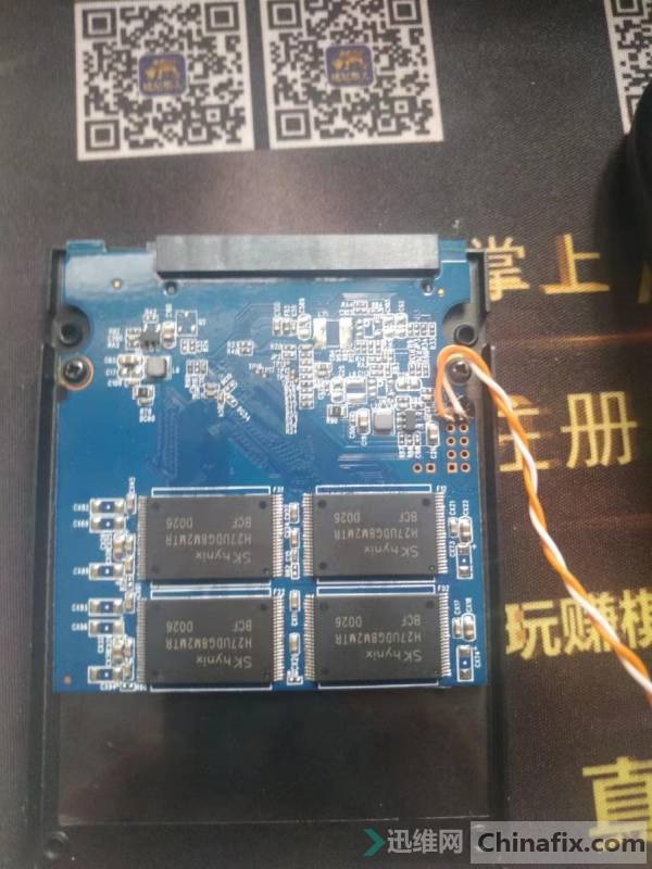 德乐Derler T-1series 120G SSD固态硬盘不认盘故障修复 图3