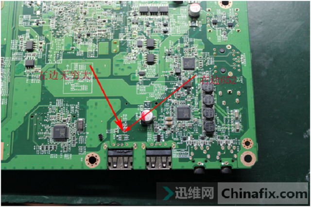 迅维实地学员分享：HP CQ1-2011CX笔记本USB接口失灵维修