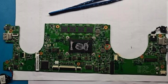 联想710S-13IKB笔记本主板大电流短路故障维修 图1