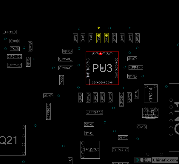 惠普DA0R13MB6E1笔记本不出3V5V维修 图4