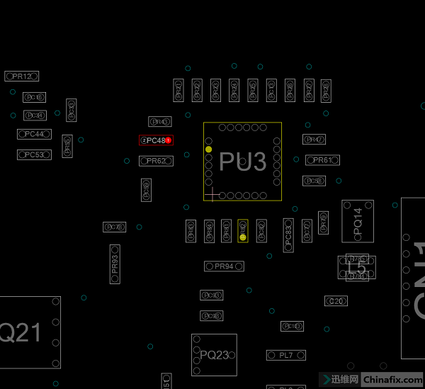 惠普DA0R13MB6E1笔记本不出3V5V维修 图5