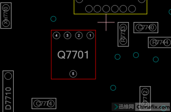 苹果A1502笔记本屏幕不显示维修 图1