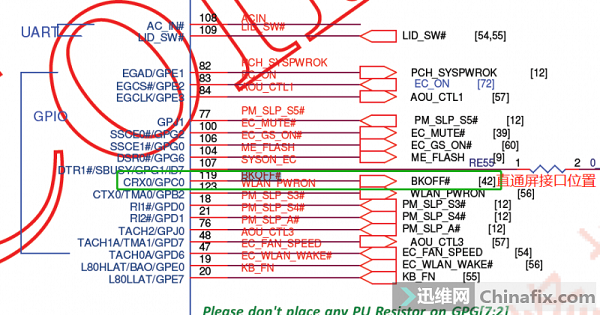 联想E460笔记本开机暗屏维修 图3