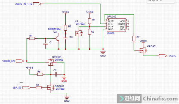 华硕H110M-F主板触发后不出CPU供电，不出VCCSA 图5