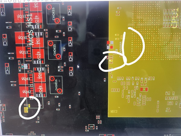 V星B450M主板开机显示USB过电流后关机维修 图2